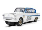 Scalextric 1/32, Ford Anglia, Silver 56, C4682