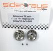 Sideways, Magnesium-Felgen Ø17.3 x 10mm, 'GT3', 2 Stk.