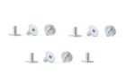 NSR, Leitkiel-Schrauben flach, M2 x 4mm, 10 Stk., 4857