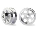 NSR, Alu-Felgen, Ø16x8mm f. Achsen Ø2,36mm, 2 Stk.