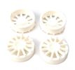 NSR, Felgeneinsätze 12-spokes, weiß (Ø13,9mm), 4 Stk., 5431
