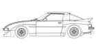 RevoSlot 1/32, Mazda RX-7, Bausatz White Kit, Typ B, RS0282B