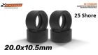Scaleauto, Reifen Ø20.0x10.5mm (25 Sh), 4 Stk., SC-4756AS25
