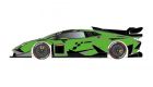 Scaleauto 1/32, LBH Evo-2, Cup Kit Green, SC-6427A