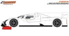 Scaleauto 1/24, Caddy V-Series, 'White Kit', SC-B20M01HS