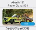 SCX 1/32, Fiat Abarth 131, Paolo Diana, U10612