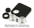 Sloting Plus, Magn.-Felge Ø15.9 x 8.5mm, UFO-R, 2 Stk.