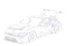 Slot.it 1/32, Jaguar XJR11, Bausatz 'White Kit', CA62Z